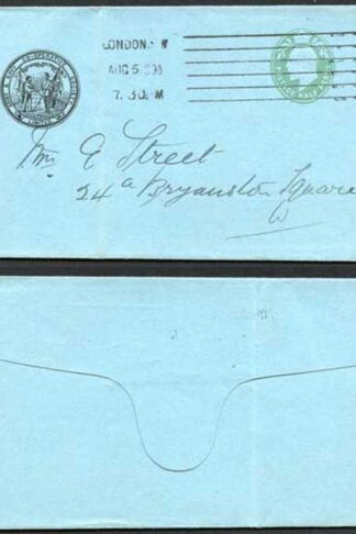 KEVII Army and Navy illustrated Postal Stationary