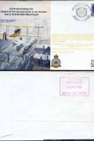 B3a Commemorating 1st Award of Victoria Cross to Airmen Standard Cover