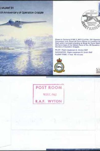 B41a 25th Ann of Operation Grapple Standard Cover