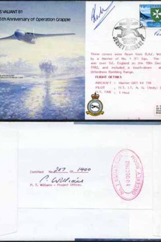 B41c 25th Ann of Operation Grapple Signed by K.G. Hubbard and Lord Penney