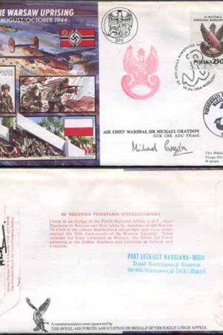 JS44/7d The Warsaw Uprising Signed by Air Chief Marshal Sir Michael Graydon