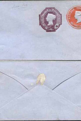 ESC70 4d and 6d Compound Stamped to Order Envelope Dated 20.1.64 Mint