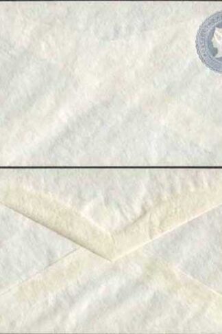 EP34 2 1/2d Grey-blue size D on translucent paper wmk De La Rue Extra Tough mint