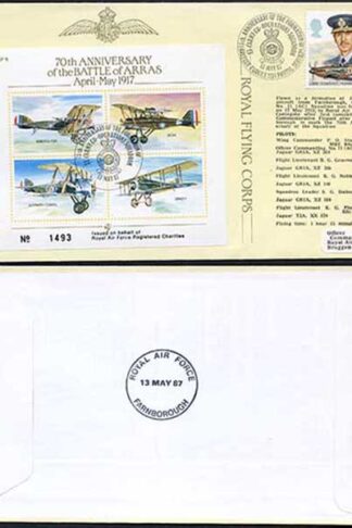 JSF5a 70th Ann of the Battle of Arras Standard Cover