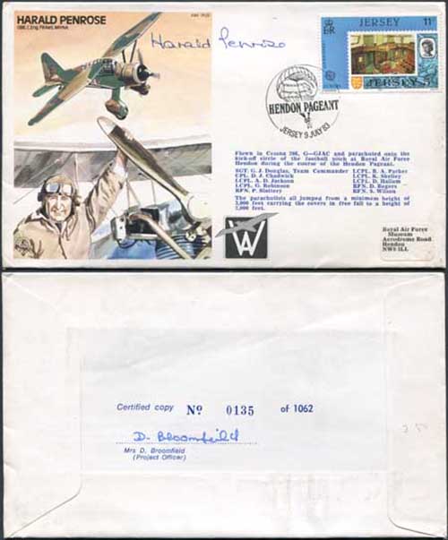 TP29c Harald Penrose OBE. Ceng. FRAeS. MRINA Signed by Harald Penrose (A)