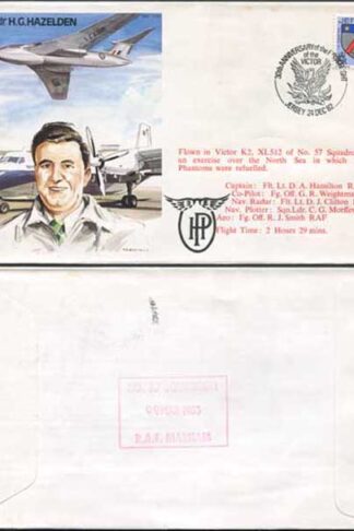 TP26a Squadron Leader H.G. Hazelden Standard Cover (B)