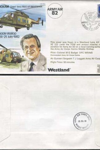 TP24a Roy Moxam Chief Test Pilot of Westlands Standard Cover
