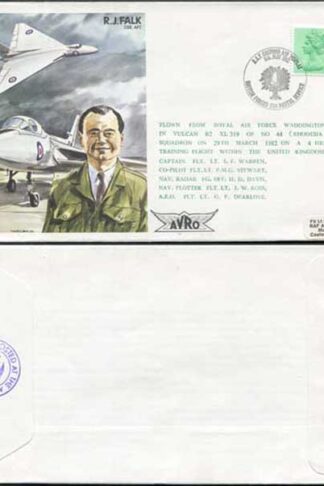TP21 R.J. Falk OBE. AFC. Standard Cover