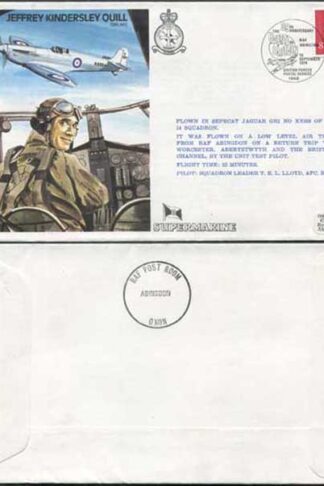 TP10a Jeffrey Kindersley Quill OBE. AFC. Standard Cover