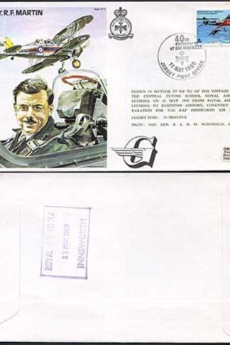 TP11a Wg. Cdr. R.F. Martin OBE. DFC. AFC. Standard Cover