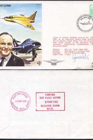 TP22b A.E. Ben Gunn MRAeS Pilot Signed (A)