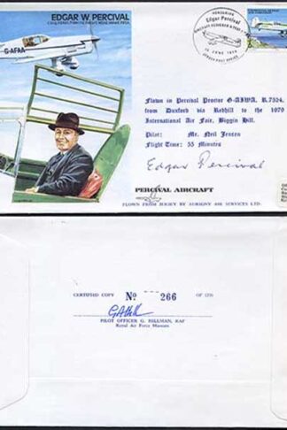 TP2c Edgar W. Percical Signed by Himself (A)