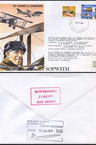 TP1a MR. Harry G. Hawker Standard Cover