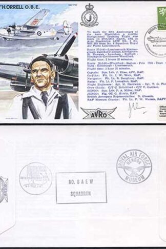 TP18b Jimmy H. Orrell O.B.E. Pilot Signed