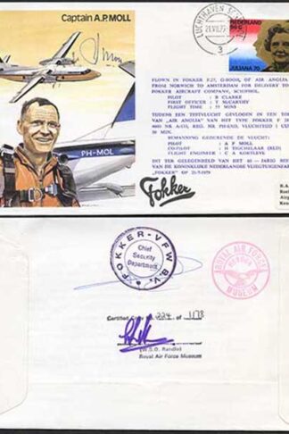 TP5c Captain A.P. Moll Signed by Himself (A)