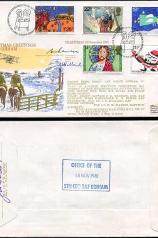 RFDC8 Christmas Signed by Puma Navigator and C.H. Reineck (A)