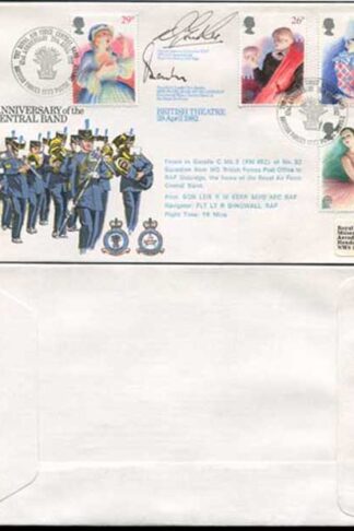 RFDC11 British Theatre Signed by Sqn Ldr E. Banks and Gp Capt D. Goucher (A)