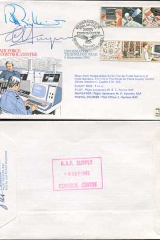RFDC14 Information Technology Year Signed by J.G Hargreeves and R.D Brittain (A)