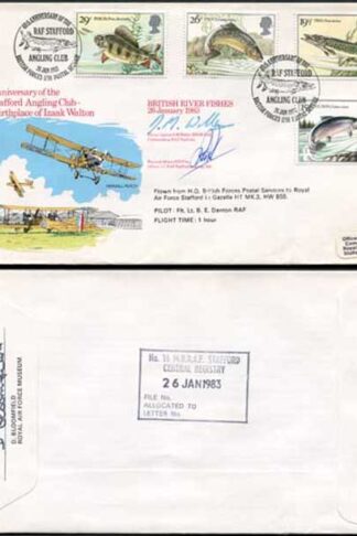 RFDC17 British River Fishes 26 January 1983 Signed by D.M Waller D.W Pike (A)