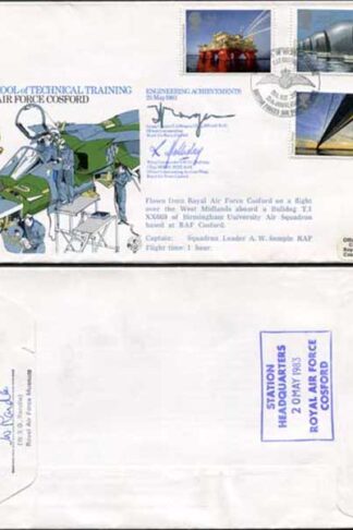 RFDC19 Engineering Achievements Signed by T.J Morgan and R.W.D.C Holliday (A)