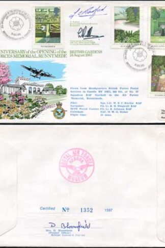 RFDC21 British Gardens Signed by J.C Radford and W.S.O Randle (A)