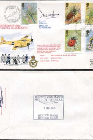 RFDC34 Insects 12 March 1985 Signed by Mr Stuart Howe
