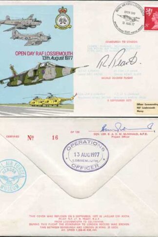 C49d Open Day RAF Lossiemouth Signed by R. Pearts