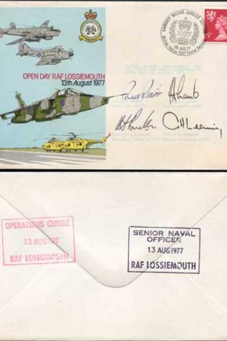 C49aB Open Day RAF Lossiemouth Signed by All Four Pilots