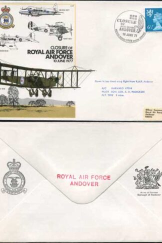 C47a Closure of Royal Air Force Andover Standard Cover
