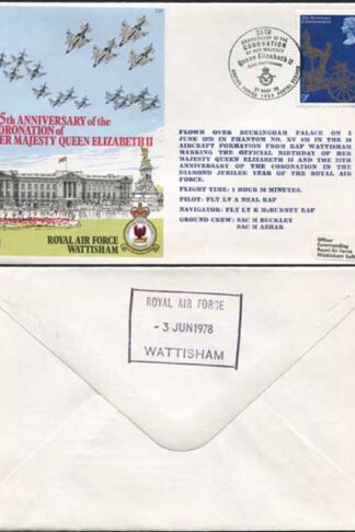 C57a 25th Ann of the Coronation of HM Queen Elizabeth II Standard Cover