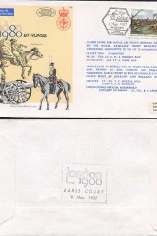 C65a To London by Horse Standard Cover (A)