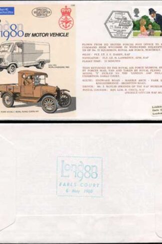 C69a To London by Motor Vehicle Standard Cover