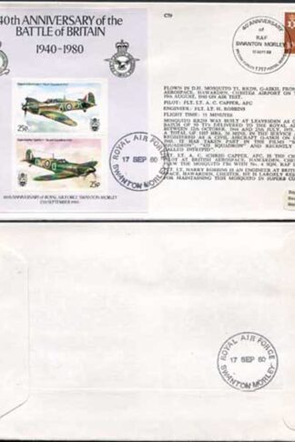 C79a 40th Ann of RAF Swanton Morley Standard Cover