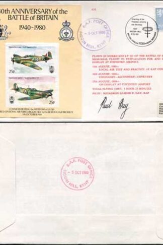 C82b Freedrom of Entry into Bromley Signed by Sqn Ldr Day (A)