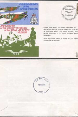 C90a 10th Ann Society of Friends of the RAF Museum Standard Cover (A)