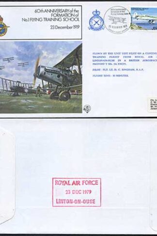 FF12a 60th Ann Formation of No.1 Flying Training School Standard Cover (A)
