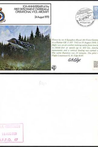 FF15b 10th Ann of the 1st Deployment Overseas Pilot Signed (A)