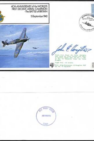 FF20b 40th Ann of the Worlds 1st Decisive Aerial Campaign Pilot Signed