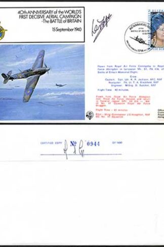 FF20c 40th Ann of the Worlds 1st Decisive Aerial Campaign Signed by D. Fopp (A)