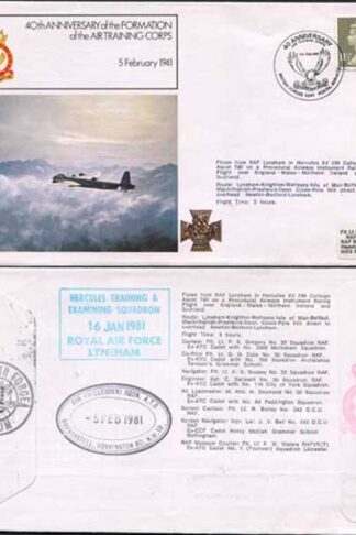 FF24a 40th Ann of the Formation of the Air Training Corps Standard Cover