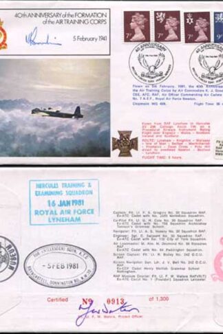 FF24c 40th Ann of Formation of the Air Training Corps Signed by K.J. Goodwin (A)