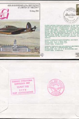 FF30a 1st Flight of a British Jet Aircraft Standard Cover