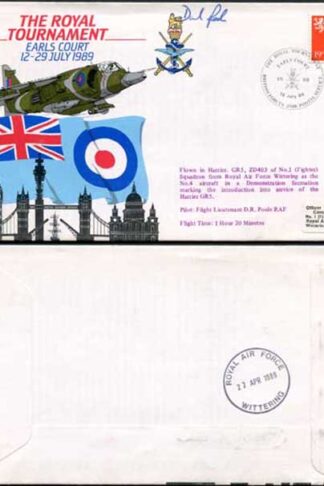 AC39bP The Royal Tournament Earls Court Signed by D.R. Poole (A)