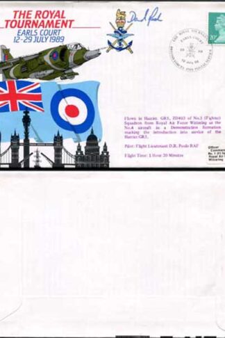 AC39bP The Royal Tournament Earls Court Signed by D.R. Poole