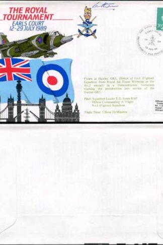 AC39bJ The Royal Tournament Earls Court Signed by E. G. Jones