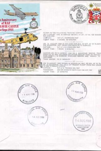 AC31a 50th Ann of RAF Pitreavie Castle Standard Cover