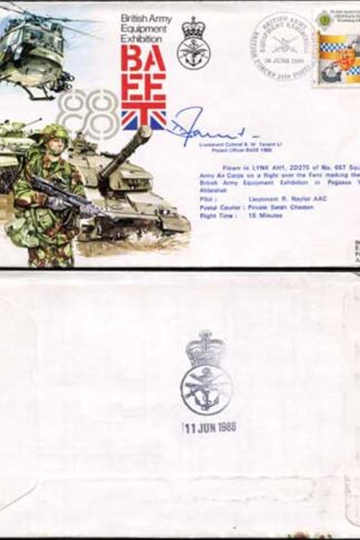 AC30b British Army Equipment Exhibition Signed by Colonel K.W. Farrant (A)
