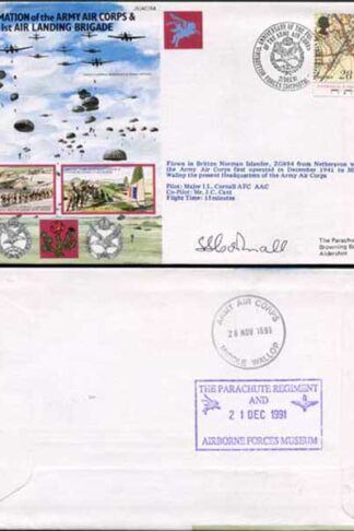 AC54b Formation of AAC and 1st Air Landing Brigade Pilot Signed