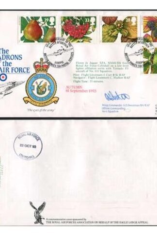 RAFFDC14 Squadrons of RAF Autumn Signed by A.D. Sweetman