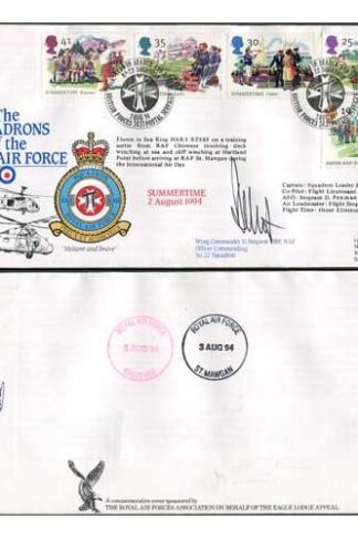 RAFFDC23 Squadrons of RAF Summertime Signed by D. Nequest